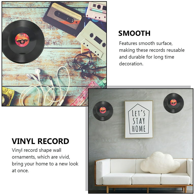 Fake Vinyl Record Aesthetic Decoration