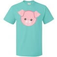 thumbnail image 3 of Inktastic Cute Pig, Little Pig, Pig Head, Pink Pig T-Shirt, 3 of 5