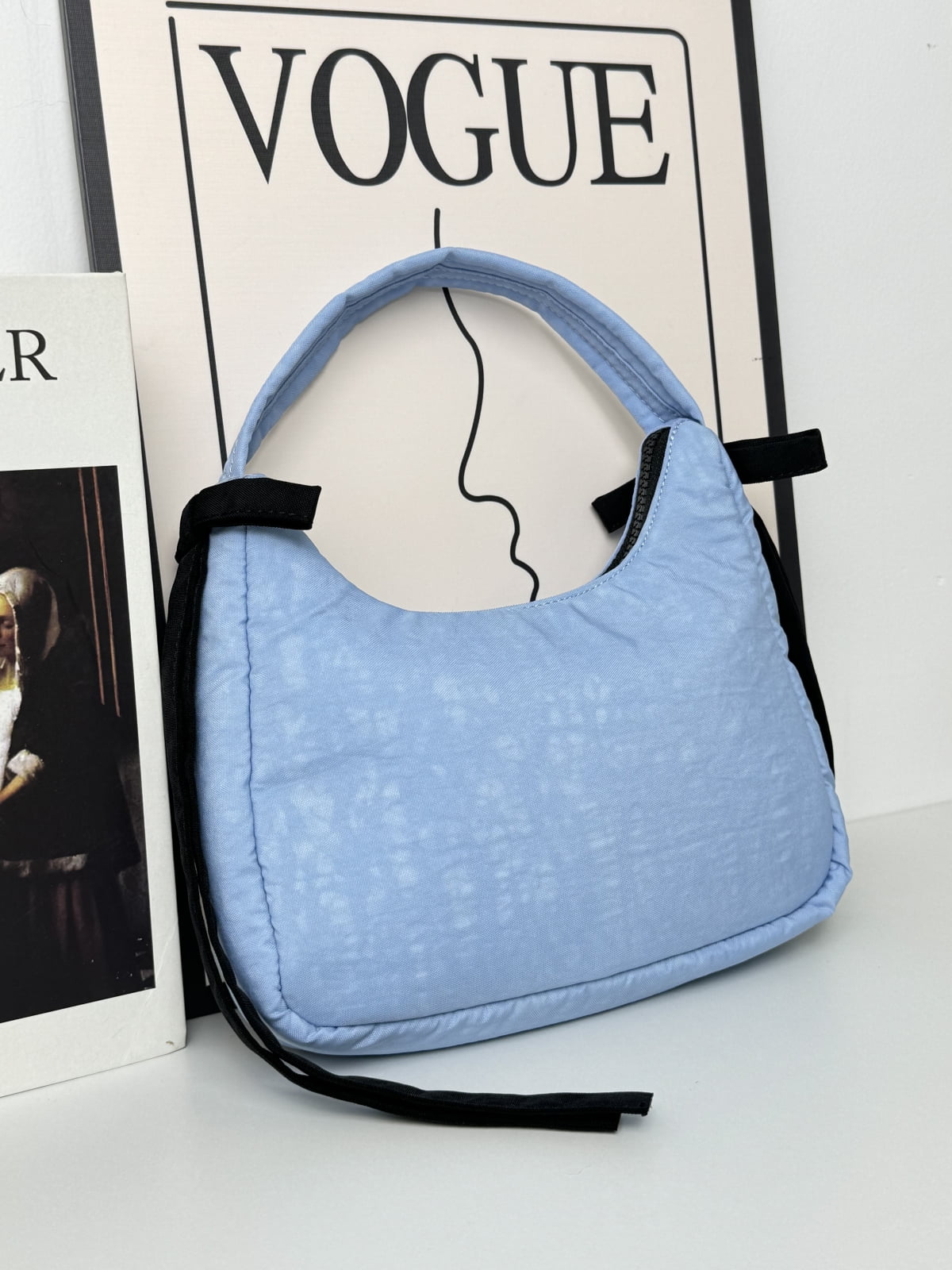 Baggu Sandy Liang Blue Mini Bow Bag - Walmart.com Baggu Sandy Liang Blue Mini Bow Bag - Walmart.com