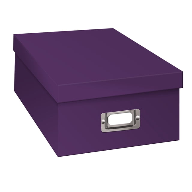 Caja de almacenamiento Pioneer B-1 para fotografía/vídeo, color morado brillante