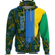 thumbnail image 2 of Sudadera con capucha y cremallera con la bandera de Gabón con estampado 3D para hombre, sudadera de manga larga con la bandera nacional de Gabón, tops de otoño y primavera, abrigo, ropa africana, 2 of 4