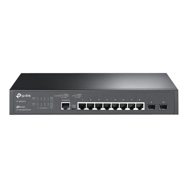 TP-LINK TL-SG3210V3 JetStream 8 Ports Gigabit L2+