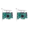 thumbnail image 1 of 2X Adaptador de Tarjeta de Expansión PCIE PCI Express X1 A Controlador SATA3.0 de 4 Puertos Chip 88SE9215 Multiplicador PCI e PCI-e 3, 1 of 5