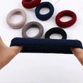 thumbnail image 2 of Bandas para el cabello sin costuras, elásticas, para sujetar colas de caballo, paquete de 12, 2 of 5