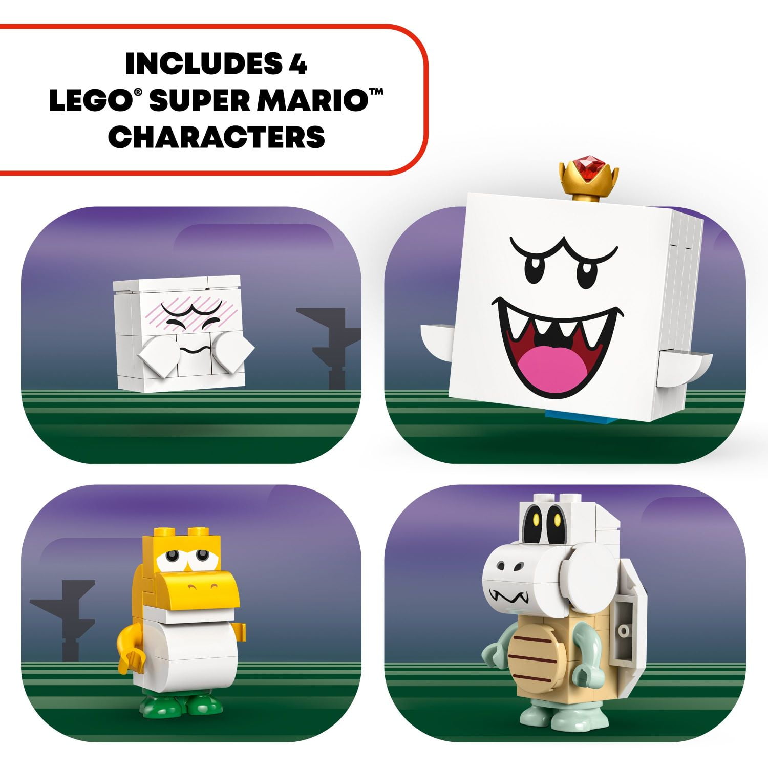 LEGO Super Mario King Boo s Haunted Mansion Halloween Gift for Kids Ages 8 and Up Mario Toy for Gamers 71436 Walmart