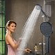 thumbnail image 4 of Cabezal de ducha de lluvia de alta presión, potente rociador corporal de mano, función de filtro, baño moderno, para uso doméstico, flujo de agua limpio, acabado de acero inoxidable, ducha de lujo, 4 of 9