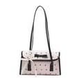 thumbnail image 1 of Sac à Main Tendance avec Nœud Décoratif et Poignée Supérieure, Sacoche en Matériau Souple avec Courroie Ajustable, Grand Fourre-Tout, 1 of 8