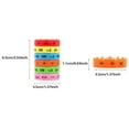thumbnail image 2 of LNGOOR 6pcs/set Preschool Learning & Education Counting Game Math Intelligence Diy Removable Mathematical Cylinder Cube Magnetic Early Education Stationery For Kids, 2 of 6