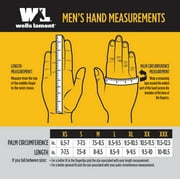 Wells Lamont Hydrahyde Leather Hybrid Work Gloves