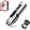 Silver, variant on Pocket Rechargeable Edc Flashlight: Mini Keychain Light with Fire Starter & Window Breaker, Mini Light with Fire Starter, Magnetic Emergency Bright Keychain Flashlight for Camping, Hiking(Black)