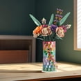 thumbnail image 5 of HI-REEKE Vase Building Block Set Transparent Vase Bouquet Display Plastic Kit Toy Gift Multicolor, 5 of 7