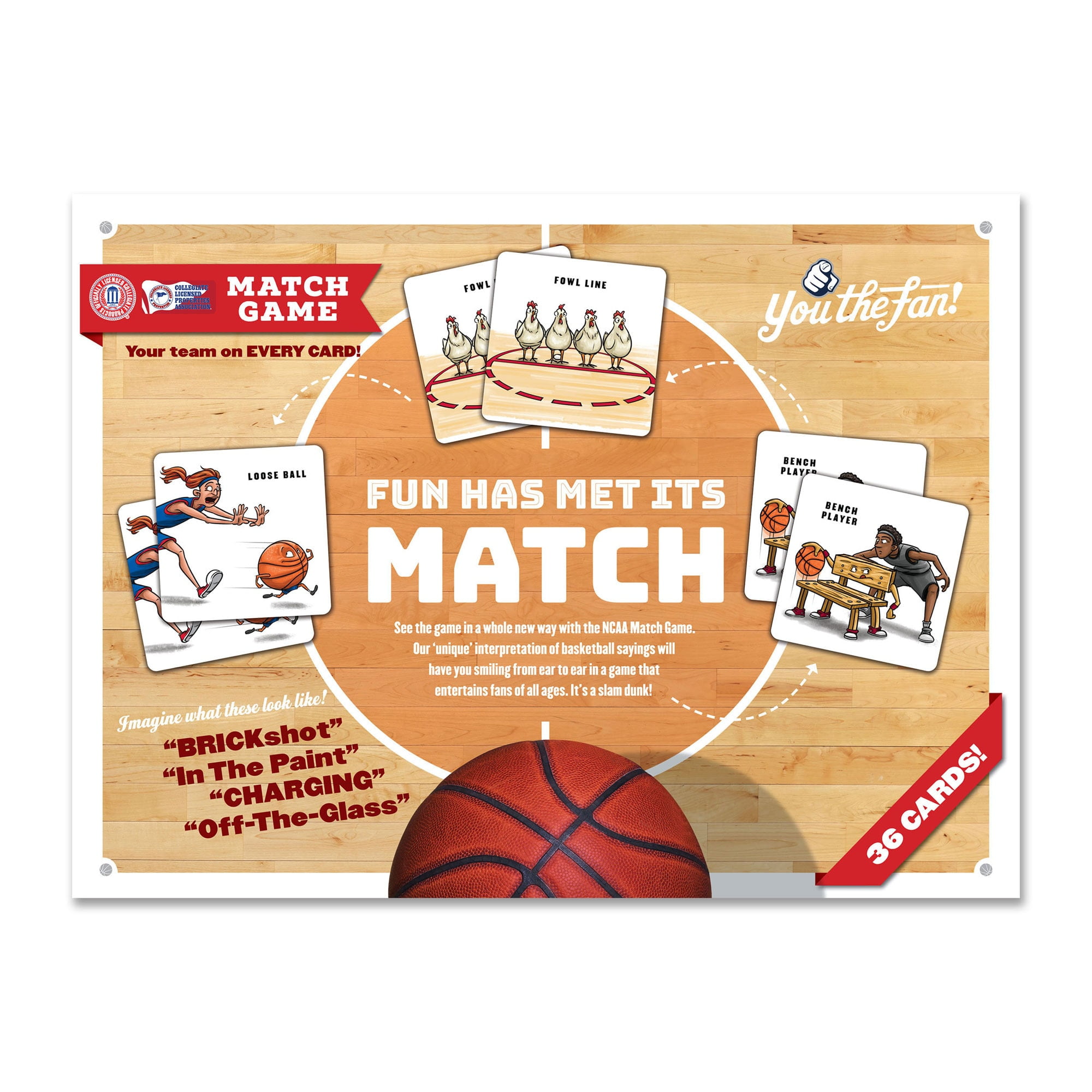 North Carolina Tar Heels Licensed Memory Match Game