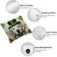 thumbnail image 4 of Nawypu St Patricks Day Pillow Covers Golden Retriever Throw Pillowcase Dog Living Room Sofa Pillowcase Dog St. Patrick's Day Home Decorations 2pc, 4 of 6