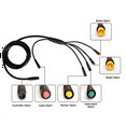 thumbnail image 5 of Three Mode Ebike Controller 24V/36V/48V with S866 LCD Color Display Waterproof Connector 1000W Motor Conversion Parts,B, 5 of 10