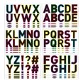 thumbnail image 2 of YAOMOBB Card Making Letter Stickers Alphabet Stickers Pack 24 Sheets Self adhesive Decorative Large Letter Stickers 2.5 Inch for Bulletin Board Classroom, 2 of 7