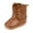 A02/Brown, variant on Meckior Baby Girls Cowboy Boots Velcro Soft Sole Non-Slip Toddler Shoes for First Walkers 6-24 Months