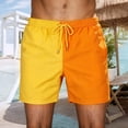 thumbnail image 2 of XFeng Men's 2 in 1 Swim Trunks, Print Board Shorts with Compression Liner, Quick Dry Beach Swim Shorts with Pockets, 2 of 9