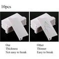 thumbnail image 4 of 10 piezas de contrapeso de persiana de California, contrapeso de persiana vertical, láminas de contraventana vertical de 127 mm, pieza de repuesto blanca, 4 of 5