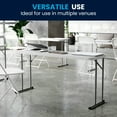 thumbnail image 6 of Flash Furniture Kathryn 5-Foot Granite White Plastic Folding Training Table, 6 of 16