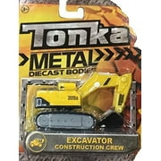 Tonka 2015 Metal Diecast Bodies Excavator Construction Crew Vehicle
