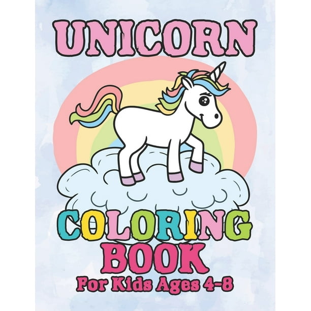 Coloring Unicorns Cute Unicorn Coloring Book for Kids