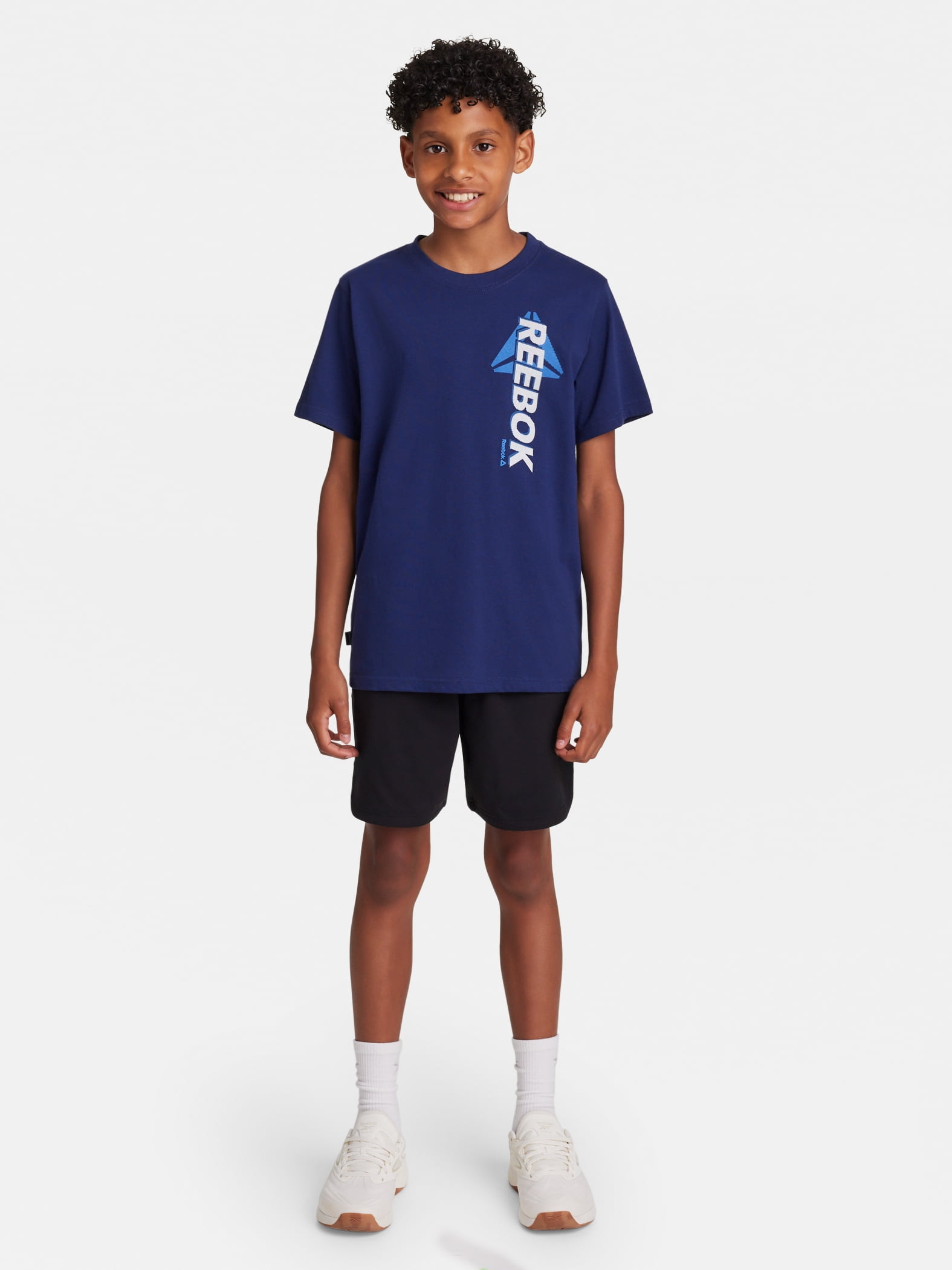 Reebok Boy's Short Sleeve Graphic T-Shirt, Sizes 4-18