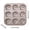 Rose Gold B, variant on Carbon Steel Nonstick Cake Pan, 9-Cavity Animal Shape Baking Mold, Oven Safe Bakeware for Cakes, Cupcakes, and Brownies, Even Heat Distribution for Home Baking
