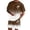 Brown, variant on KKBOTIVE Men's 2pc Outfit Set Solid Color Round Neck Shorts Sleeve Tracksuit Summer Suits Adults 2 Piece Outfits, Dark Blue Size: L