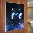 thumbnail image 3 of WIRESTER 2-Gang Toggle Wall Plate/Switch Plate Cover, Galaxy Star Space, 3 of 5