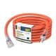 thumbnail image 1 of Cable de extensión EP de 30 pies iluminado para exteriores 10/3 SJTW 15A 125V, 1 of 7