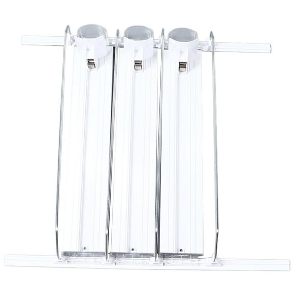 Soda Can Dispenser, Self Pushing Drink Pop Can Holder Drink Organizer With Iron Stands Adjustable Width Beverage Holder Refrigerator Drink Organizer For Kitchen Pantry