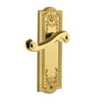 thumbnail image 2 of Grandeur Parnew_Sd_Na_Lh Parthenon Solid Brass Rose Left Handed Single Dummy Lever - Brass, 2 of 7