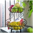 thumbnail image 3 of Almacenamiento Cesto de gran capacidad Bocadillos de fruta Organizadores Reutilizables Cuenco Decoración Placa Bandeja Holder Hogar para sala de estar Inevent HA011523-00, 3 of 7
