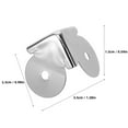 thumbnail image 2 of HEALEEP 10 Pcs Pare-Chocs d'Angle en Fer Argenté pour Protection de Coin de Haut-Parleur, 2 of 8