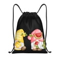 thumbnail image 1 of Bingfone Hello Summer Gnome Drawstrings Backpacks Bags for Men Women Gym Drawstrings Bag-Medium, 1 of 6