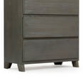thumbnail image 3 of Plank+Beam Solid Wood Farmhouse 3 Drawer Dresser, Driftwood, 3 of 10