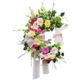 thumbnail image 1 of asddcavvf Spring Door Easter Wreath Wreath Sign For Front Door Wreath with Ribbon Hanger Small Grapevine Wreath, 1 of 8