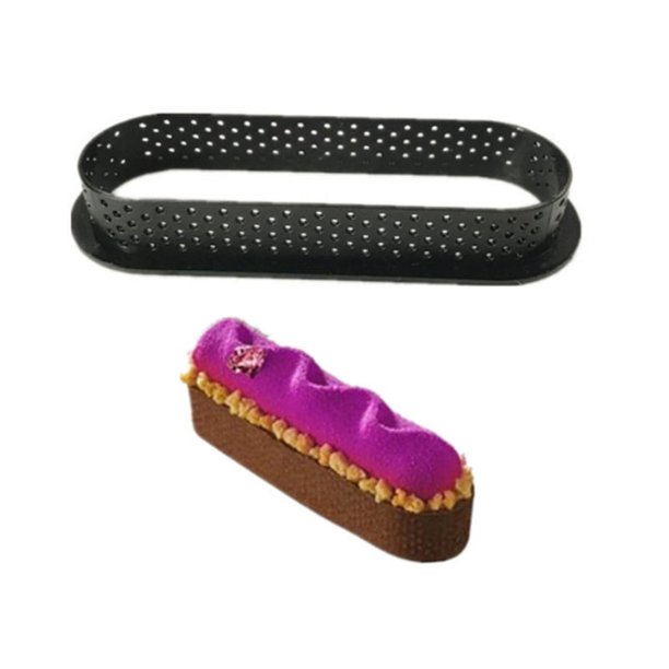1pc, Cake Mold Ring, Plastic Perforated Mousse Cake Ring, Cookie Cutters, Pancake Molds, Baking Tools, Kitchen Gadgets, Kitchen Accessories, Home Kitchen Items, Multiple Sizes And Shapes Optional