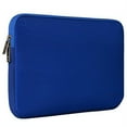 thumbnail image 2 of Mosiso Water Repellent Lycra Sleeve Bag Cover for 15-15.6 Inch MacBook Pro, Notebook Computer with Small Case, Royal Blue, 2 of 4