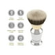thumbnail image 2 of Brocha de Afeitado para Espuma de Afeitar Mamba Shave, 2 of 6