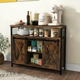thumbnail image 3 of Costway Buffet Industriel avec Table Spacieuse et Étagères Ajustables, 3 of 10