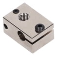 thumbnail image 3 of Bloque calefactor, bloque calefactor de impresora 3D Bloque calefactor de latón Impresora Hotend Bloque calefactor Salida de alta intensidad, 3 of 8