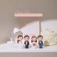 thumbnail image 4 of Minnieouse Boda novia novio estatuilla resina compromiso romántico matrimonio pastel Cupcake Toppers hogar escritorio decoración ornamento Ropa, zapatos y accesorios Miscelánea, 4 of 6