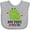 AC-Heather Grey, variant on Inktastic My Papi Loves Me Grandson Frog Boys Baby Bib
