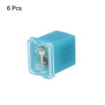 thumbnail image 3 of Uxcell Automotive Cartridge Fuse 48V 20A Female Terminal J Case Box Low Profile Car Truck Blue 5pcs, 3 of 4