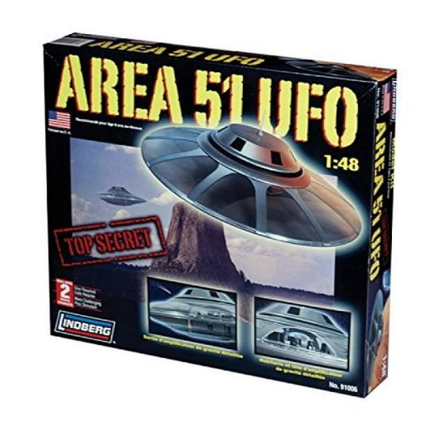 Lindberg Area 51 Ufo Replica Model Kit  Walmart com 
