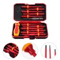 thumbnail image 2 of Alvinma 13 in 1 Practical Phone Tablet Computer Repair Tool Kit Red Yellow, 2 of 8