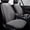 Gray, variant on One-Piece Connected Car Seat Cushion & Backrest - Breathable Ventilation Design, All-Season Use with Summer Cooling Comfort, Suitable for Various Scenarios, Fits Most Vehicles