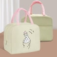 thumbnail image 3 of SuoKom Lunch Bag For Women Men Insulated Lunch Box Cooler Tote Bag,Mini Lunch Tote Bag For Adult And Kids,Double Layer Lunch Cooler Bag For Work,School Or Travel Lunch Box On Clearance, 3 of 6