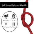 thumbnail image 5 of netuera 3/8" X 100' Braided Polyester Rope Strong Pulling Rope for Climbing Sailing, 5 of 7